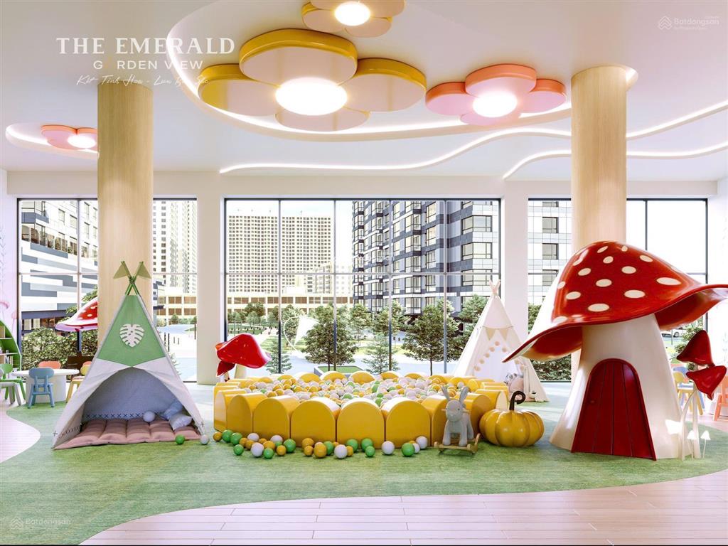 Nhận booking căn hộ the emerald garden view tp. hcm. giá 1.39 tỷ full nội thất. chiếu khấu 60tr