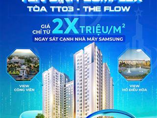 Mở bán toà the flow yên bình complex thái nguyên  giá chỉ từ 1,4 tỷ/căn tiềm năng sinh lời cao