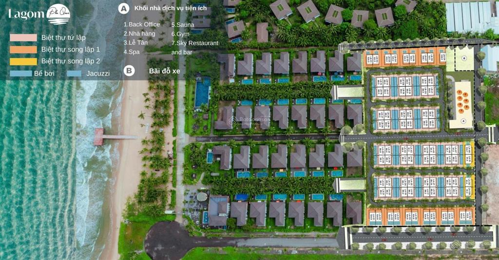 Biệt thự biển lagom giá chủ đầu tư chỉ từ 6,25 tỷ full vat. đã bàn giao và đi vào hoạt động