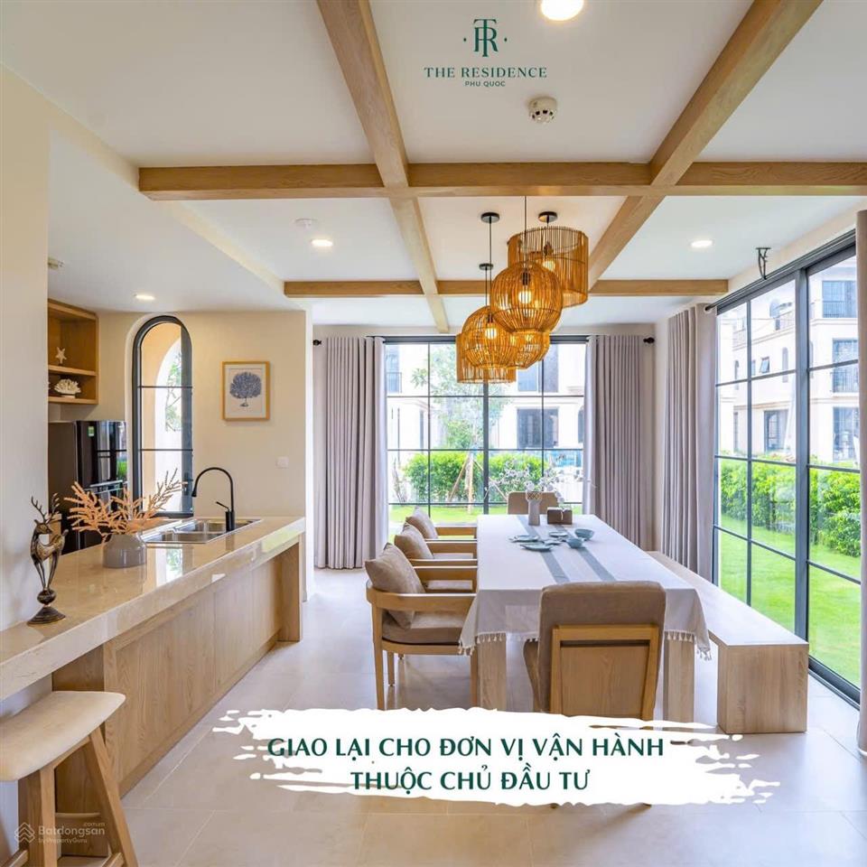 Bán gấp căn a duy nhất của the residence phú quốc. khách chuẩn bị qua mỹ định cư cần bán gấp