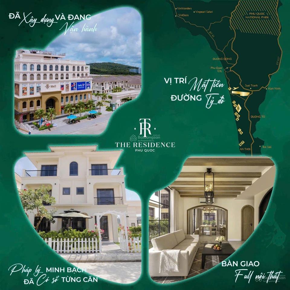 Bán gấp căn a duy nhất của the residence phú quốc. khách chuẩn bị qua mỹ định cư cần bán gấp
