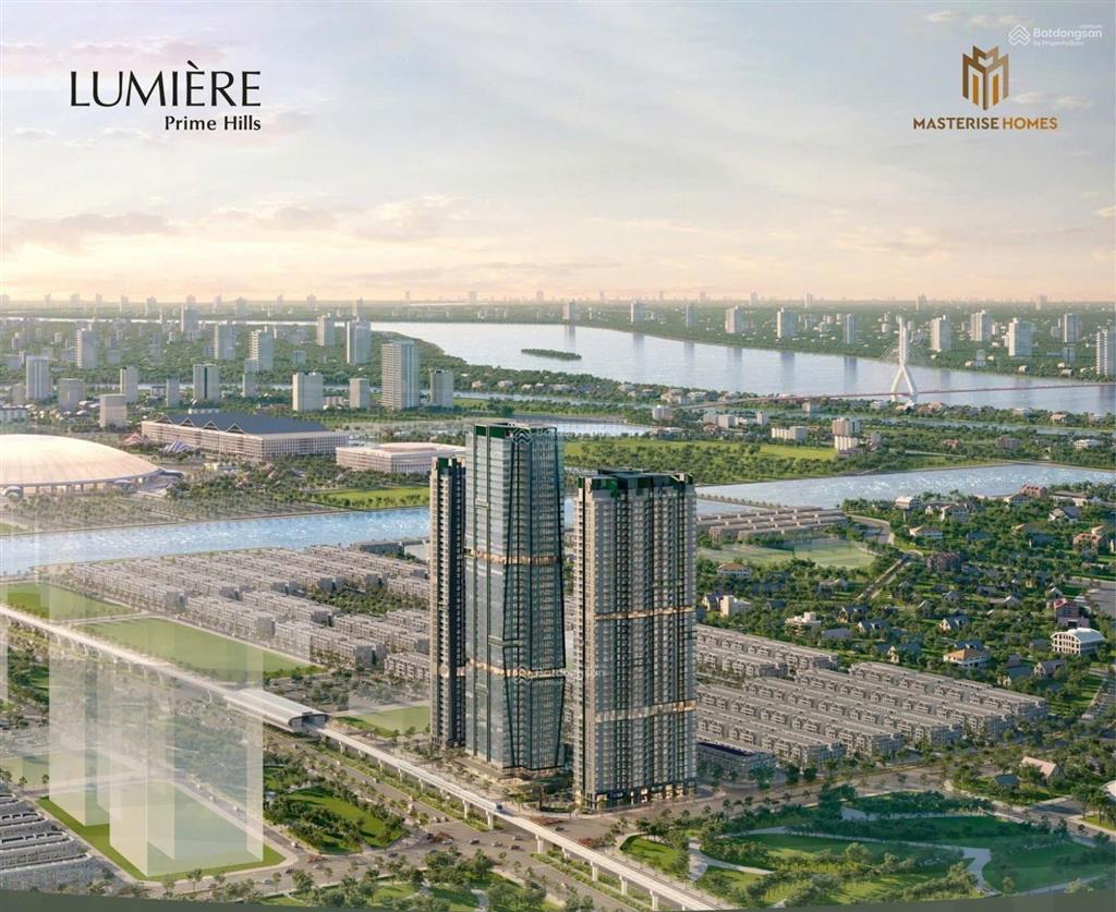 Căn 2pn 2wc góc 68,4m2 ban công đông nam, giá 6,773 tỷ view hồ trung tâm 32ha lumiere prime hills