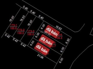 100m2 full thổ cư  hàng xóm tòa bất động sản sóc sơn. giá hơn 1 tỷ