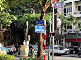 Bán biệt thự nhóm 3 mặt phố phan bội châu  cửa nam  hoàn kiếm