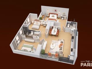 Bán căn hộ 3pn, 2wc tại the paris  vinhomes ocean park, đa tốn, 5,95 tỷ, 95,1m2 giá ưu đãi
