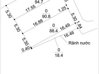 288m2 full thổ cư dành cho nhà đầu tư chia 3 lô không mất tý ngõ nào giá 14,5tr/m2
