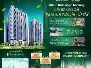 Chính thức nhận booking tại dự án jade spuare,dt 80153m2, giá ưu đãi tại khu vực