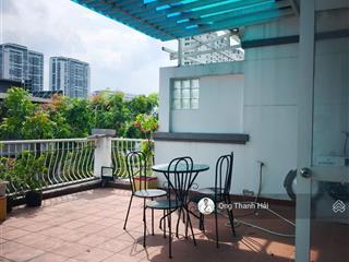 Cho thuê biệt thự khu mỹ thái 1c, phú mỹ hưng, 7m x 18m, 4pn, sân vườn rộng, cạnh công viên, ở ngay