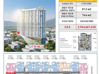 Bán căn hộ chung cư mia center point, 67.2m2, giá thỏa thuận, liên chiểu, đà nẵng