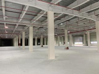 Nhà xưởng 1 (1 tầng) 17829m2 giá 97.000đ/m2/th + văn phòng (2 tầng) 580m2  giá 135.635đ/m2/th