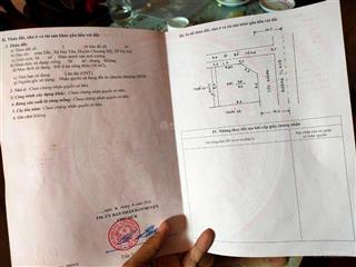 Bán gấp đất nền dt 56m2 tại xã đại yên, chương mỹ, hà nội, giá 4,75 tỷ