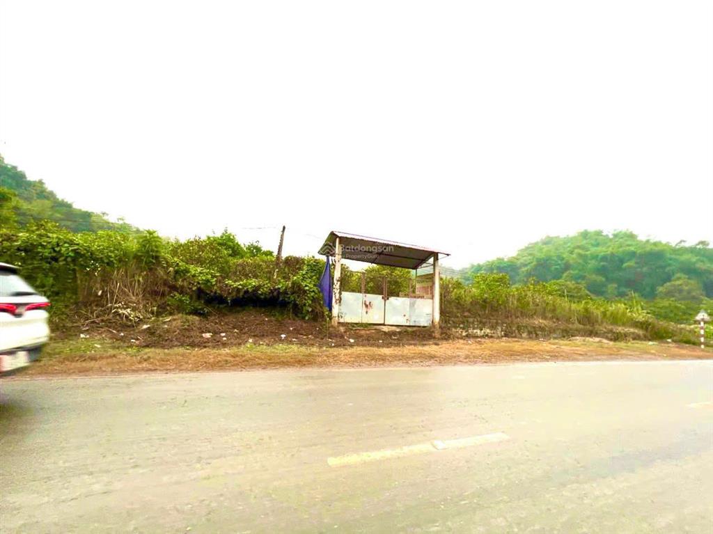 Bán 46m2 đất mặt đường quốc lộ 6, phố bằng cao phong, hoà bình dt 3700m2. cây xăng trạm dừng nghỉ