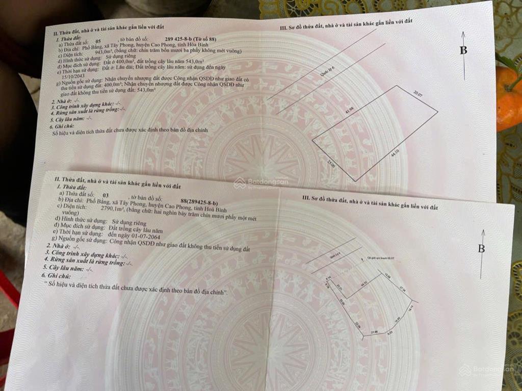 Bán 46m2 đất mặt đường quốc lộ 6, phố bằng cao phong, hoà bình dt 3700m2. cây xăng trạm dừng nghỉ