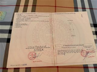 Duy nhất!! lô đất mặt tiền đường hoàng ngân, hòa xuân, cẩm lệ dt 100m2, mt 5m  giá cực tốt