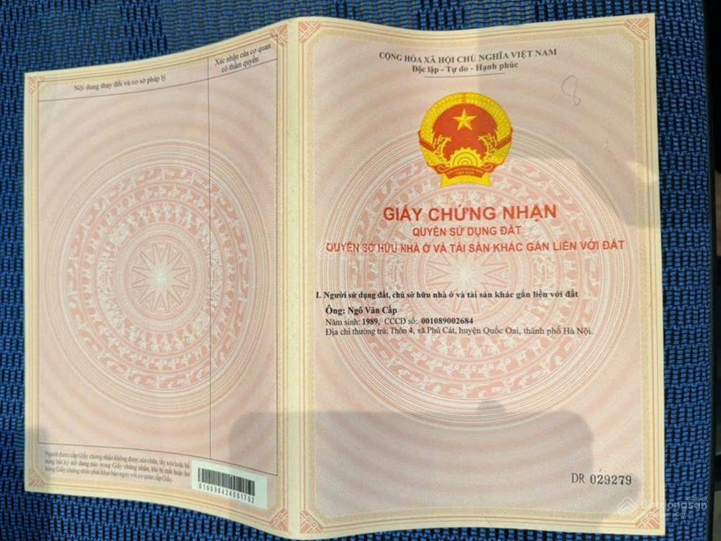 Chính chủ cần tiền nên cần bán gấp lại lô đất ở tt quất lâm. giá 12tr/m2 vị trí mặt đường full tc