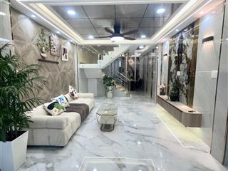 Tân hòa đông quận 6  ng.ay chợ phú lâm, 5 tầng new house, 57m2 hẻ.m thông, full nội thất cao cấp