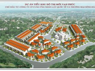 Chính chủ cần bán lô biệt thự simco sông đà dt 185m2, mặt tiền 30m, lô góc đắc địa