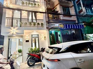 Lê văn duyệt p1 bình thạnh giáp q1 nhà đẹp 3 tầng hẻm xe hơi 6m full nội thất 5tỷ45