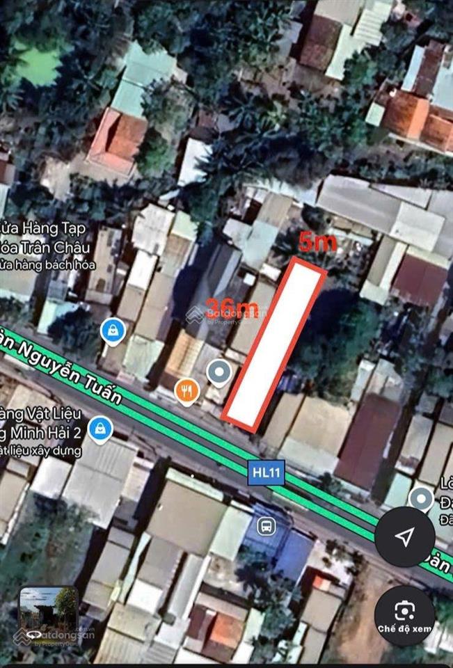 Sỡ hữu ngay nền thổ cư 5x36m mặt tiền đường đoàn nguyễn tuấn