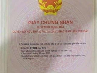 Sỡ hữu ngay nền khu dân cư hải sơn với giá 2tỉ 750 triệu