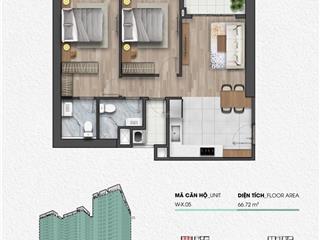 Sản phẩm giới hạn, căn góc 2pn fpt plaza 3, giá chỉ 3,060 tỷ