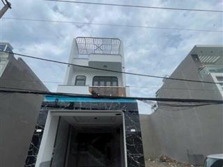 Nhà mặt tiền đường thông 3.8 tỷ/81 m2/1 lầu 1 trệt sr hoàn công 