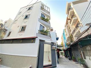 Nhà mới góc 2 mặt tiền 4x10m đúc 4 tấm, hẻm đẹp 6m đường bình trị đông thông ra lê văn quới.
