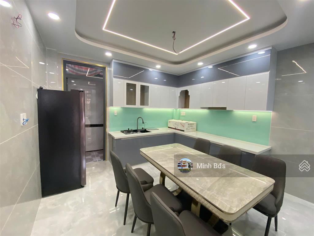 Nhà mới có thang máy full nội thất 4x16m 5 tầng, hẻm đẹp 8m đường gò xoài thông qua tân kỳ tân quý