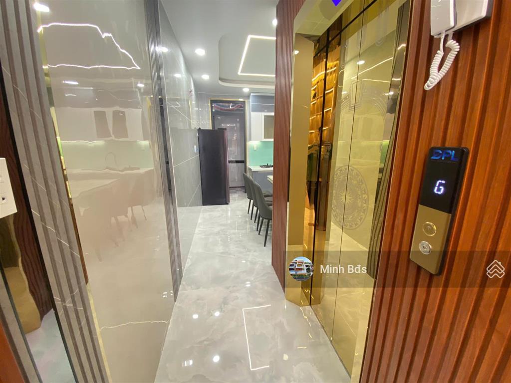 Nhà mới có thang máy full nội thất 4x16m 5 tầng, hẻm đẹp 8m đường gò xoài thông qua tân kỳ tân quý