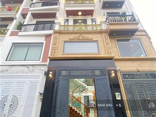Nhà xây mới 5 tấm, 4x13m hẻm đẹp 8m đường mã lò gần trường học, ubnd phường
