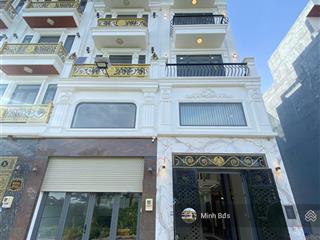 Nhà mới 4,5 tấm, 4x14m đường nhựa 8m thông thoáng đồng bộ cao cấp khu tái định cư đường số 1