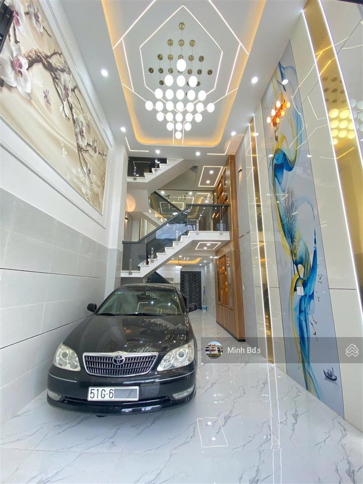 Nhà mới 4,5 tấm, 4x14m đường nhựa 8m thông thoáng khu tái định cư, tiện ích đầy đủ chỉ 5 phút
