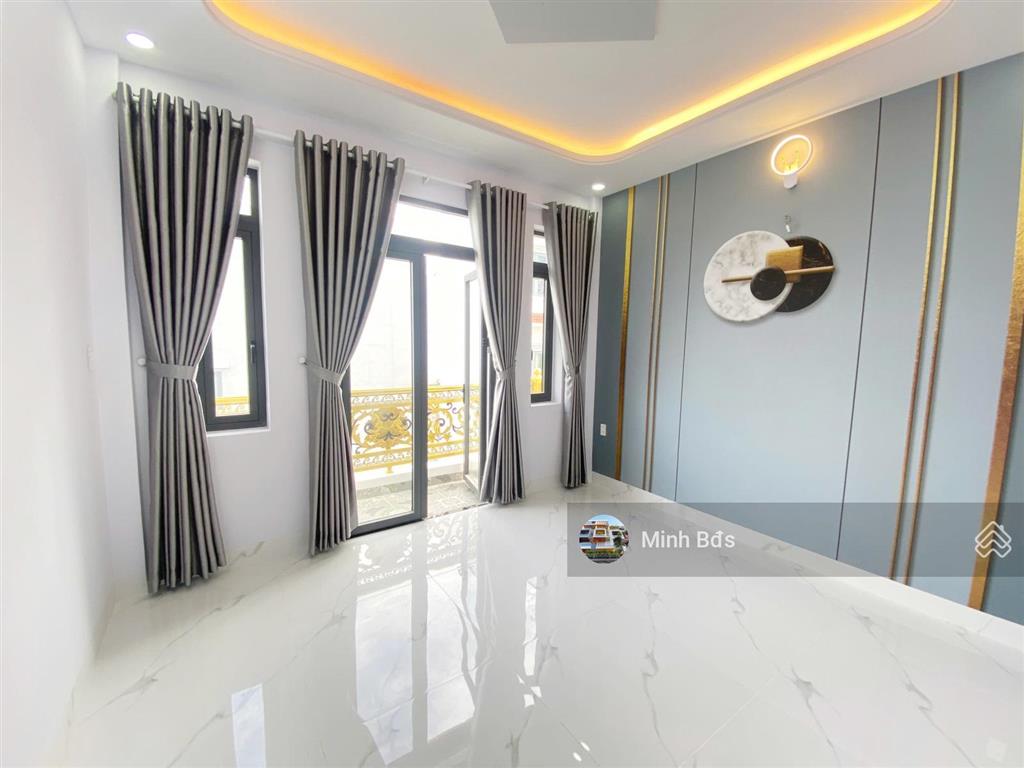 Bán căn nhà mới siêu đẹp, 4x14m đúc 5tấm, hẻm nhựa đẹp 8m, 1 sẹc đường lê văn quới, giáp q. tân phú
