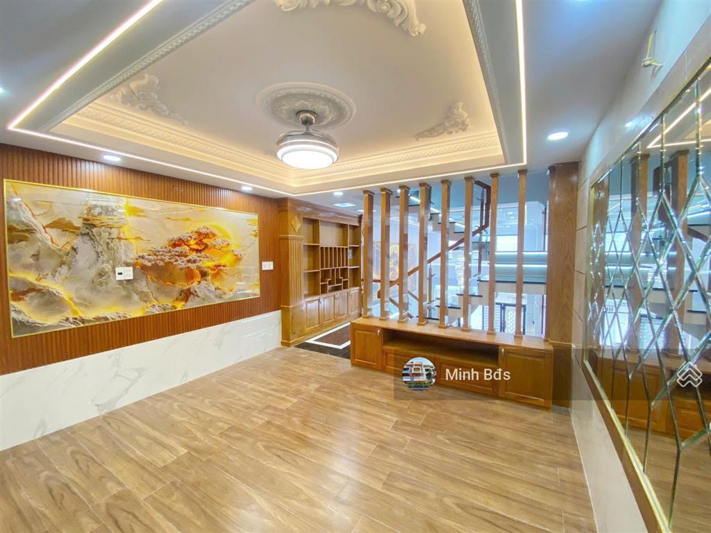 Bán căn nhà mới siêu đẹp, 4x14m đúc 5tấm, hẻm nhựa đẹp 8m, 1 sẹc đường lê văn quới, giáp q. tân phú