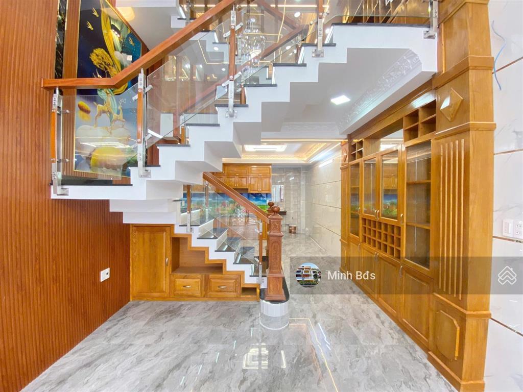 Bán căn nhà mới siêu đẹp, 4x14m đúc 5tấm, hẻm nhựa đẹp 8m, 1 sẹc đường lê văn quới, giáp q. tân phú