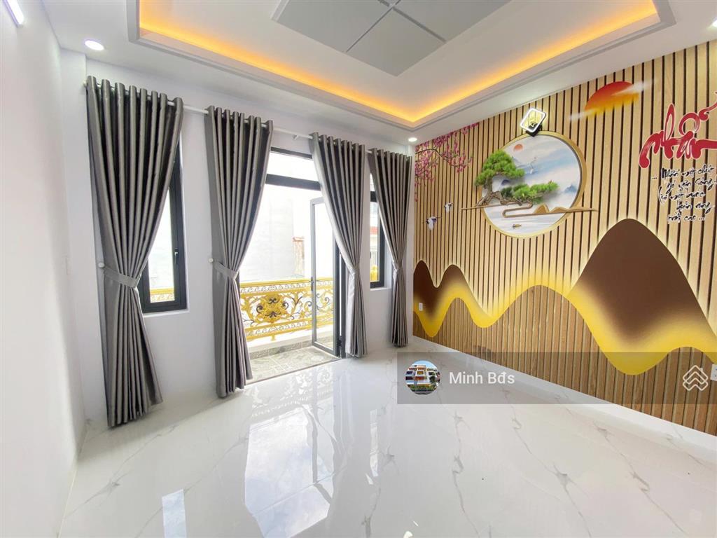Bán căn nhà mới siêu đẹp, 4x14m đúc 5tấm, hẻm nhựa đẹp 8m, 1 sẹc đường lê văn quới, giáp q. tân phú