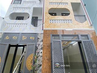 Bán 2 căn nhà mới full nội thất, 4x18m đúc 5 tấm, hẻm đẹp 6m tân hòa đông giáp vòng xoay phú lâm