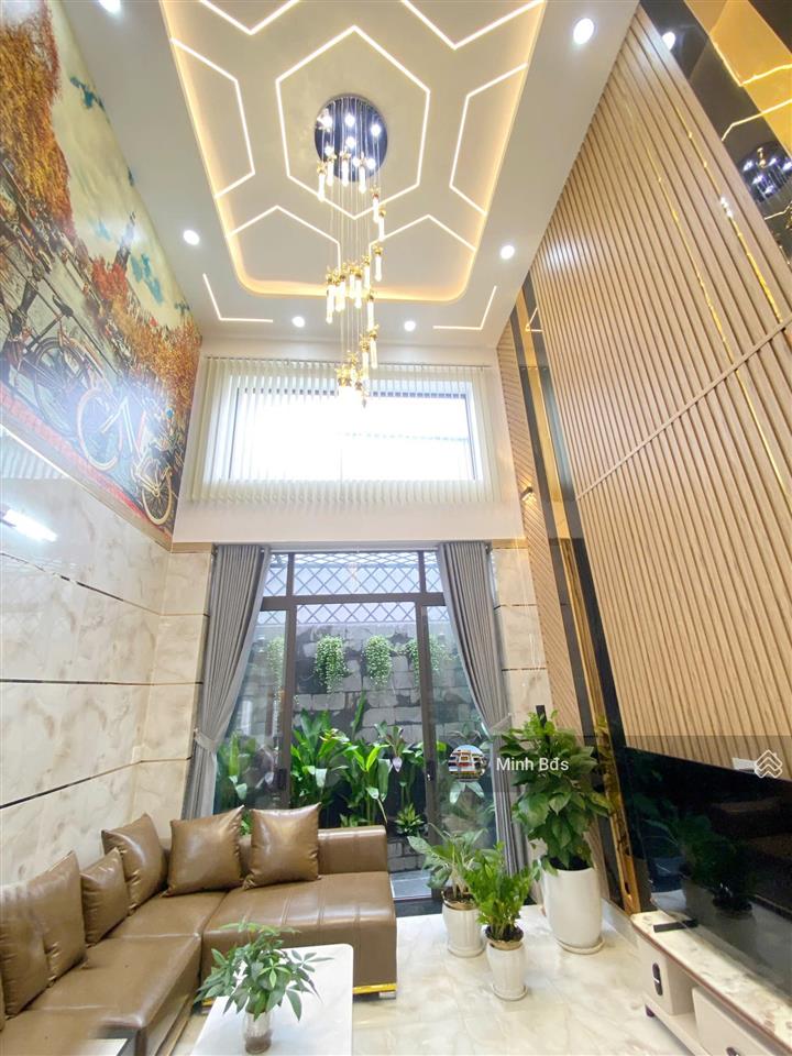 Nhà mới full nội thất siêu đẹp 4x16m đúc 5 tấm hẻm nhựa thông 8m đường hương lộ 2, giáp q. tân phú