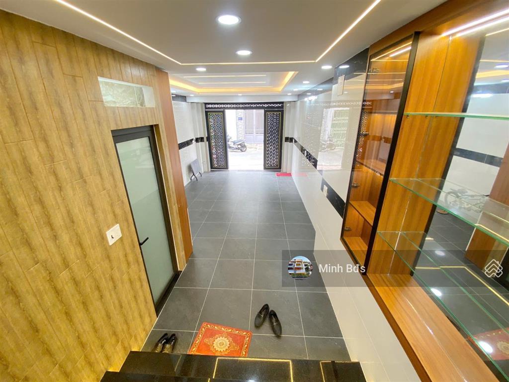 Nhà mới full nội thất siêu đẹp 4x16m đúc 5 tấm hẻm nhựa thông 8m đường hương lộ 2, giáp q. tân phú