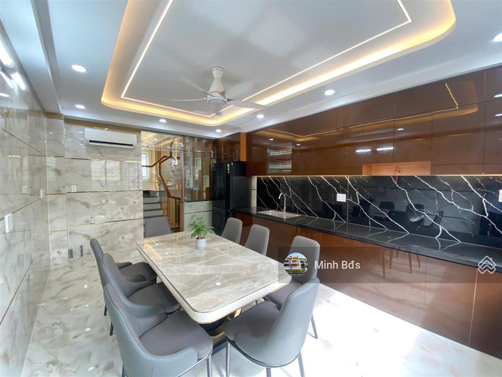 Nhà mới full nội thất siêu đẹp 4x16m đúc 5 tấm hẻm nhựa thông 8m đường hương lộ 2, giáp q. tân phú