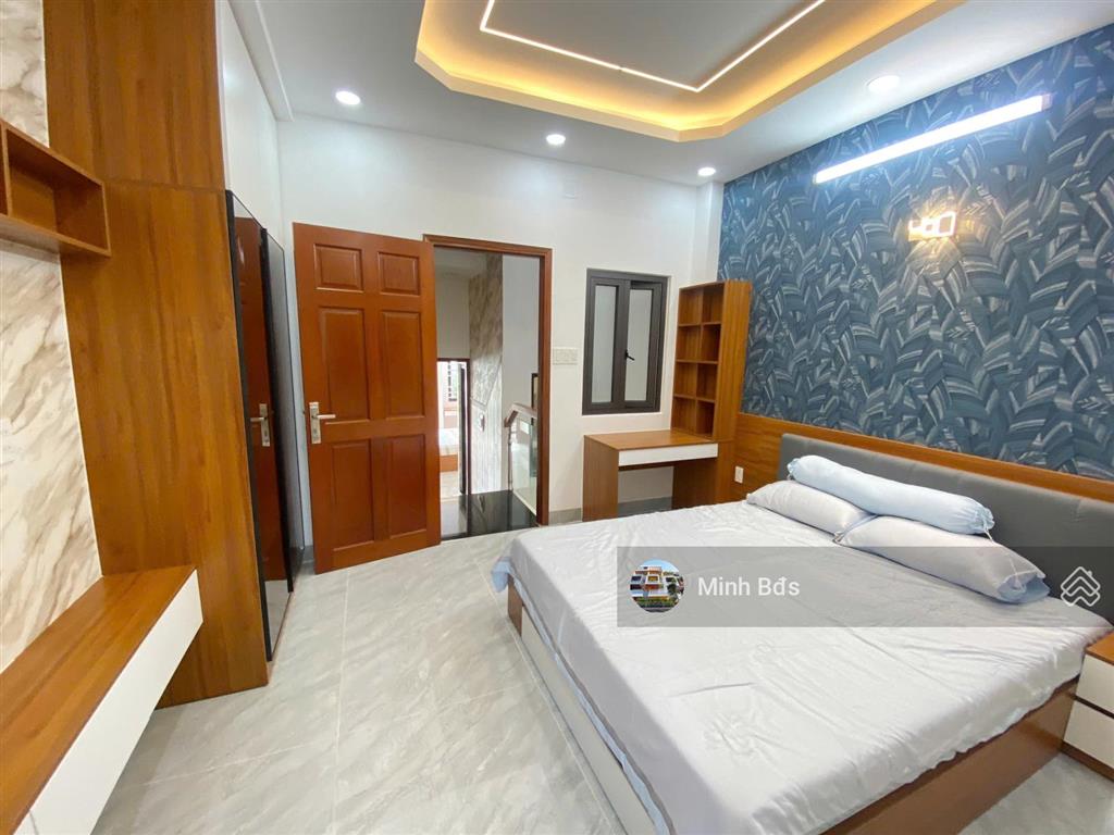 Nhà mới full nội thất siêu đẹp 4x16m đúc 5 tấm hẻm nhựa thông 8m đường hương lộ 2, giáp q. tân phú