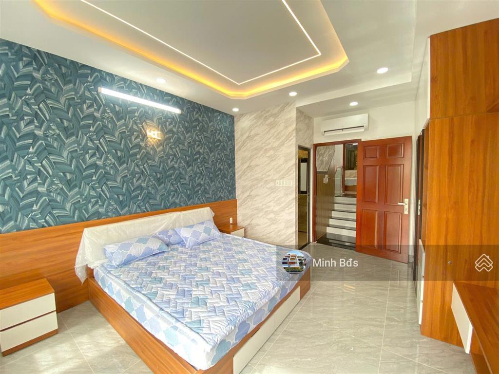 Nhà mới full nội thất siêu đẹp 4x16m đúc 5 tấm hẻm nhựa thông 8m đường hương lộ 2, giáp q. tân phú