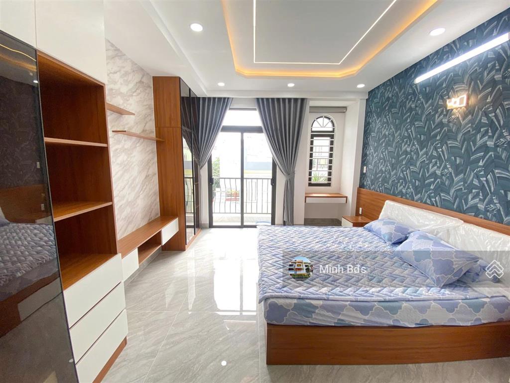 Nhà mới full nội thất siêu đẹp 4x16m đúc 5 tấm hẻm nhựa thông 8m đường hương lộ 2, giáp q. tân phú