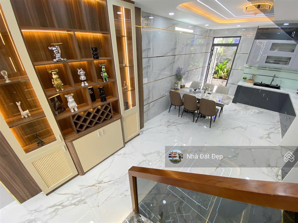 Nhà xây mới 5 tấm full nội thất, 4x16,5m hẻm đẹp 7m đường mã lò gần trường học, ubnd phường