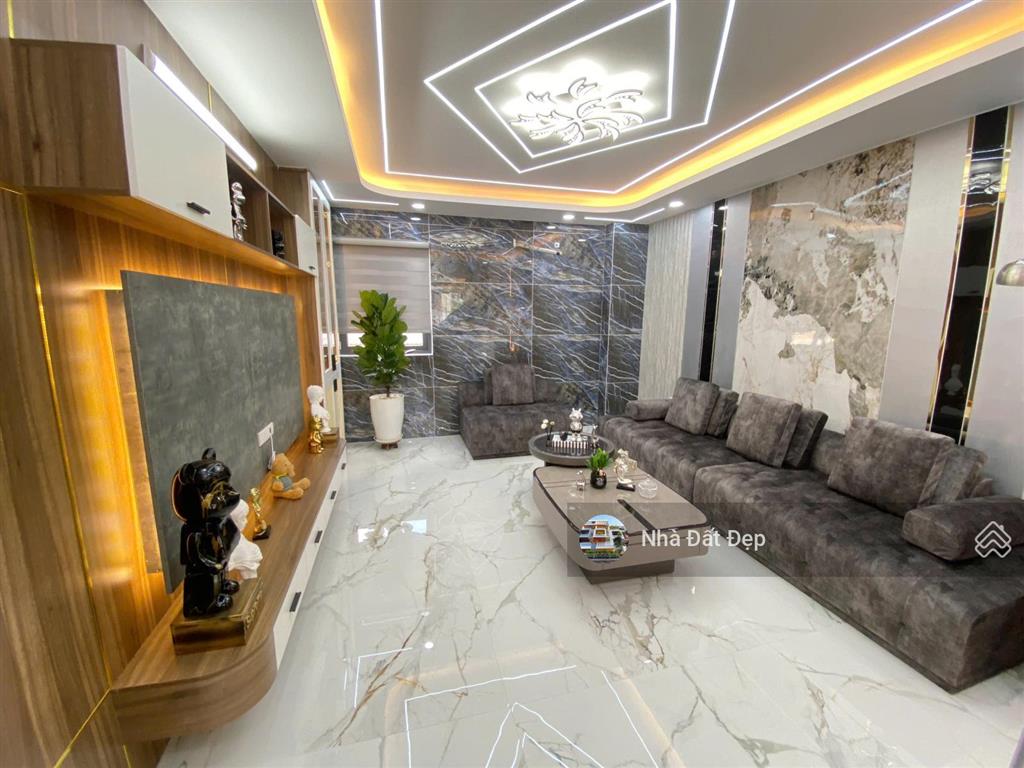 Nhà xây mới 5 tấm full nội thất, 4x16,5m hẻm đẹp 7m đường mã lò gần trường học, ubnd phường