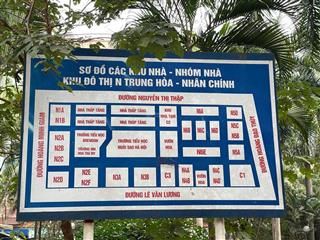 Bán căn hộ n2d 45m2  2pn  1vs  khu đô thị thnc, lê văn lương. chính chủ 0963 815 ***