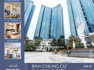 Quỹ căn hộ 123n full đồ tại sunshine city, giá tốt nhất thị trường, sẵn sổ. 0868 678 ***