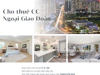 [vào ở ngay] em trang cập nhật quỹ căn hộ cho thuê tại ngoại giao đoàn.ib gửi ảnh 0868 678 ***