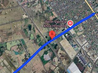 Bán đất mặt tiền đường phan kính 2400m2 tx. hồng lĩnh