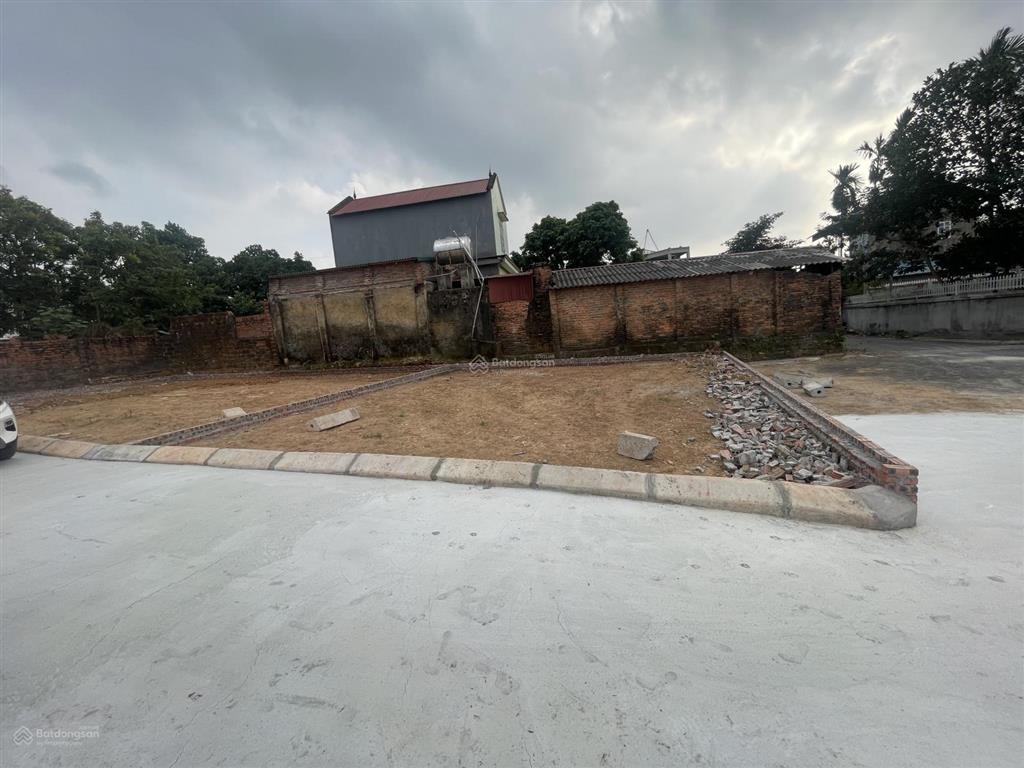 Bán nhanh trong tuần 100m2 tại vụ bản minh trí sóc sơn. lô góc hai mặt tiền đường